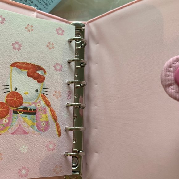 VINTAGE 1997 HELLO KITTY 6-RING NOTEBOOK DIARY JOURNAL BRAND NEW - Picture 10 of 12